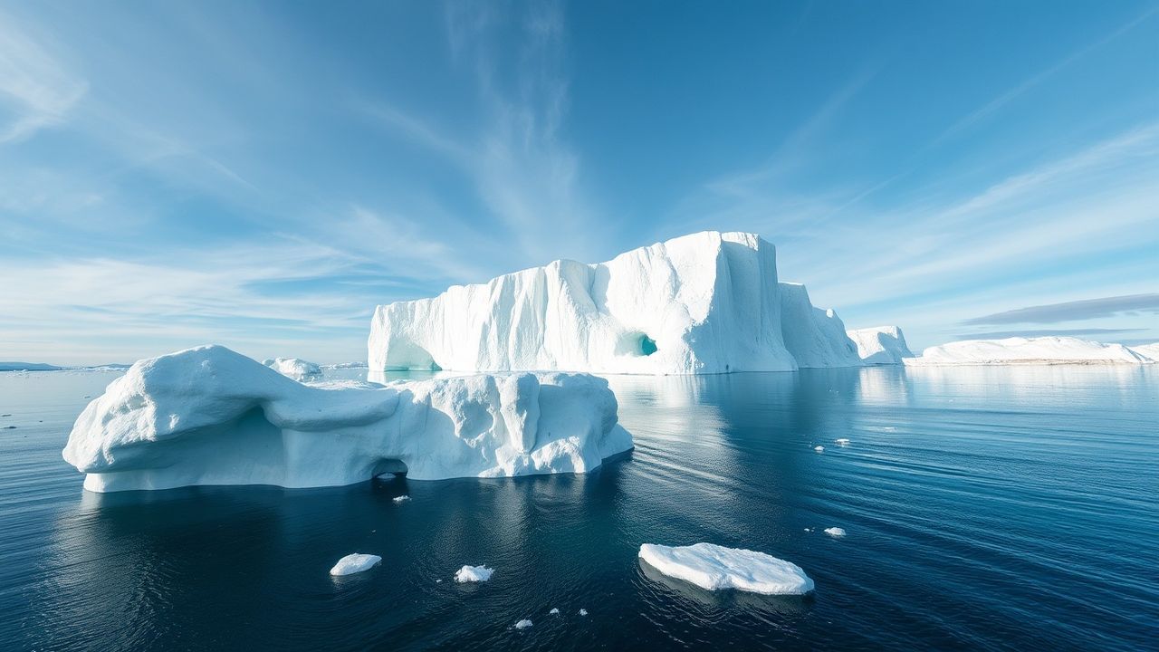 Wild Iceberg Sculpture Floating