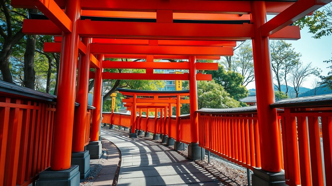 Ornate Japan Fushimi Inari