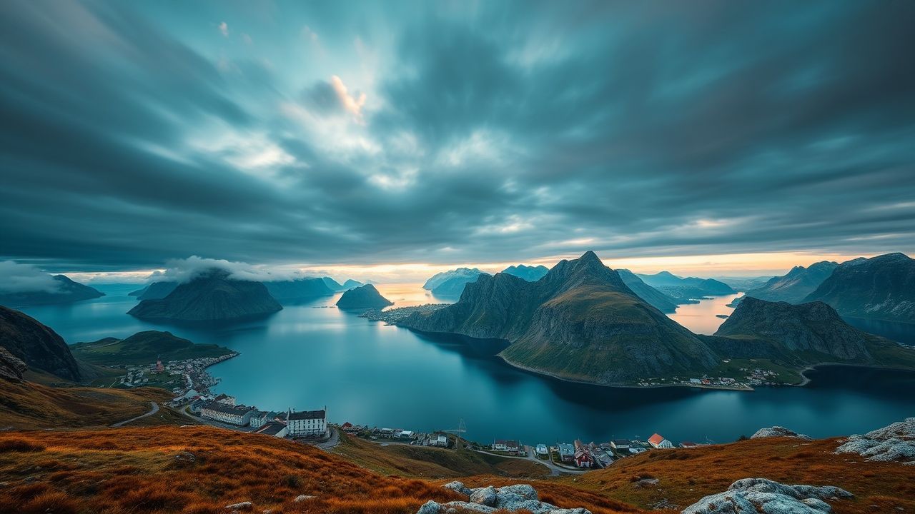 Legendary Norway Lofoten Islands Drama