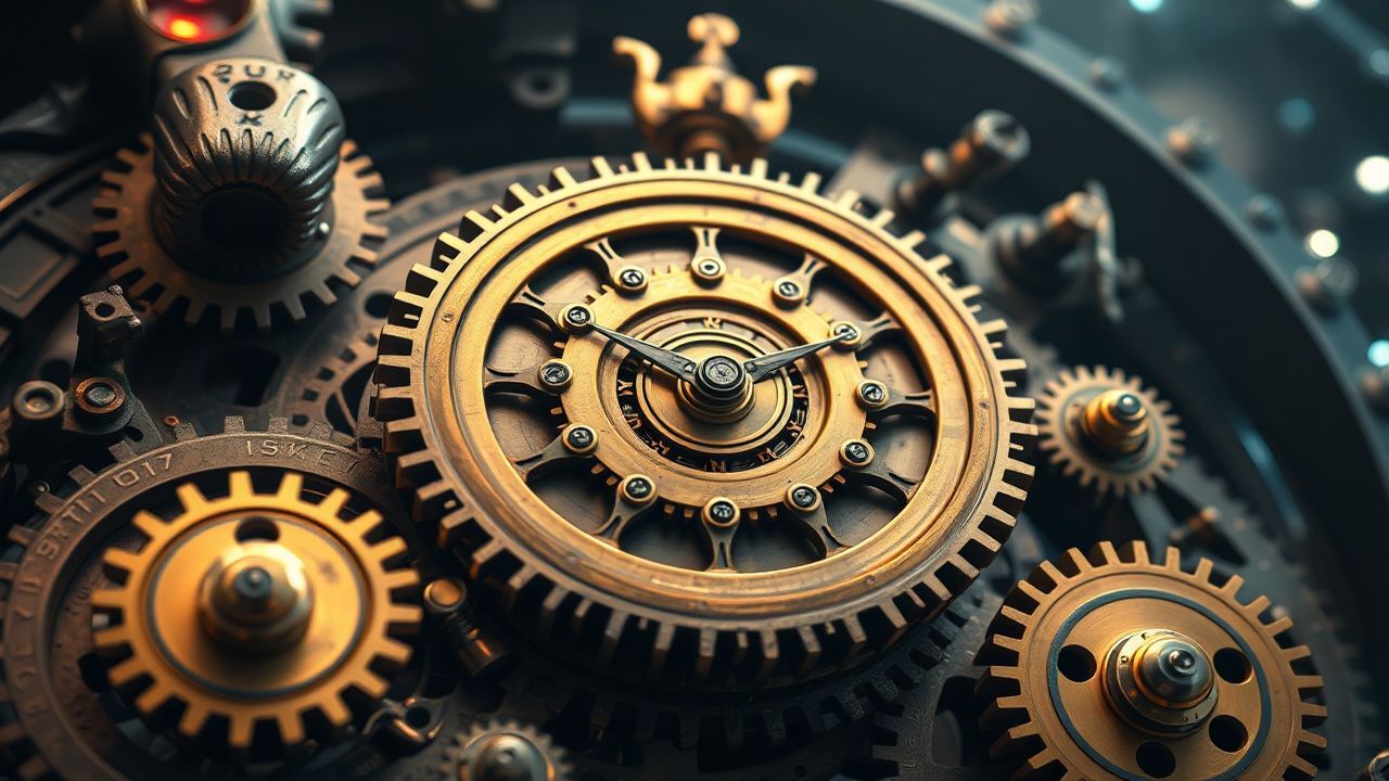 Clockwork Clockwork Mechanism Gears