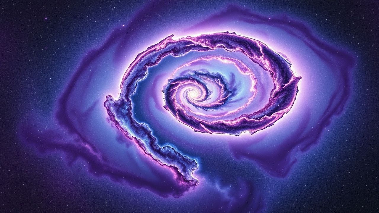 Vast Spiral Galaxy Arm Panorama