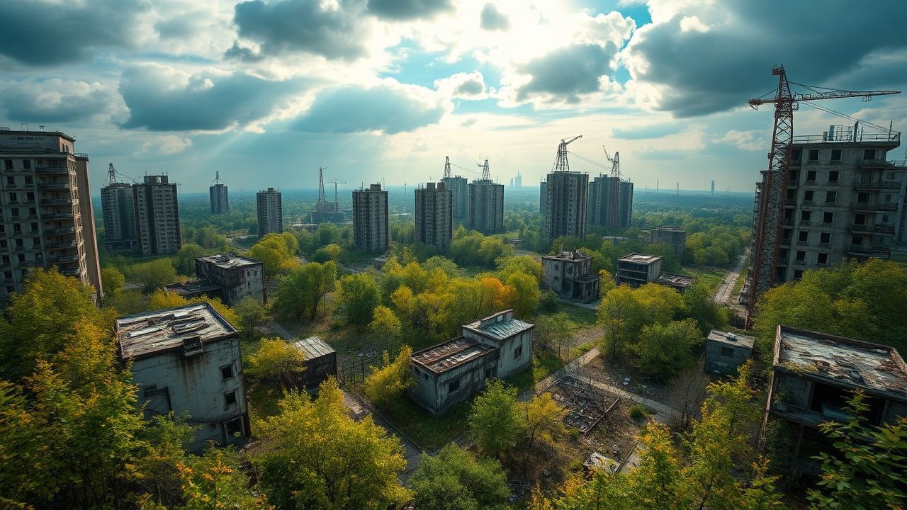 Spectacular Chernobyl Nature Reclaiming