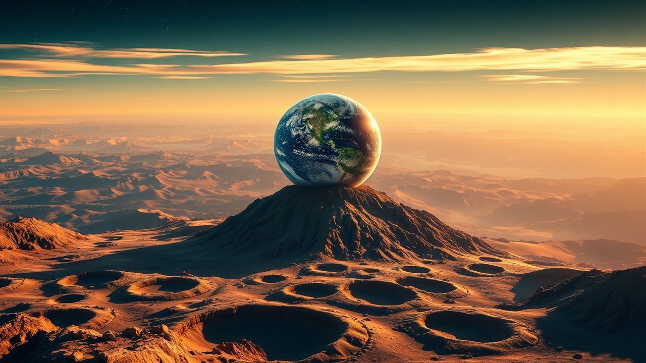 Eternal Lunar Colony Earth