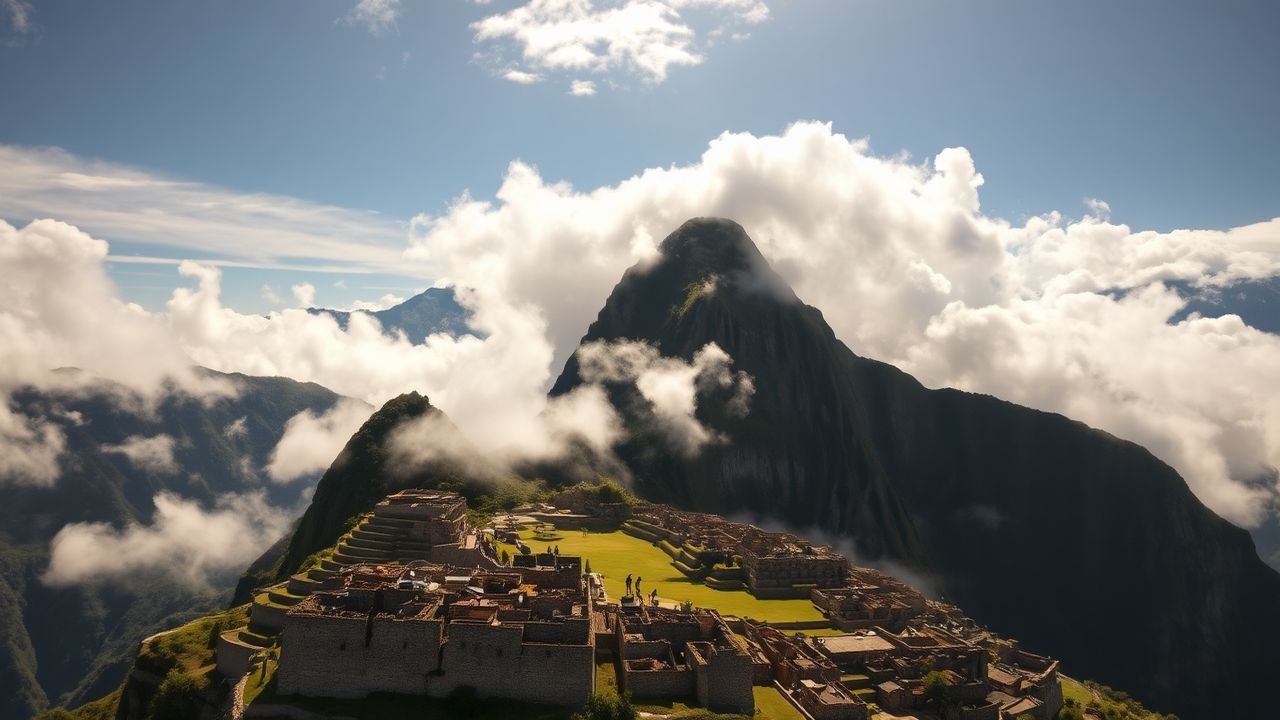 Breathtaking Machu Picchu Picchu Clouds