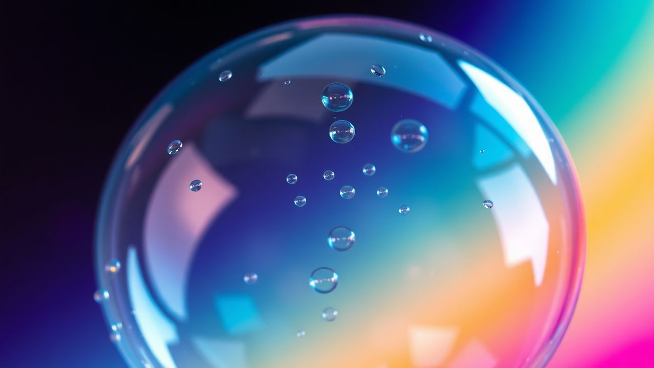 Spectacular Soap Bubble Interference