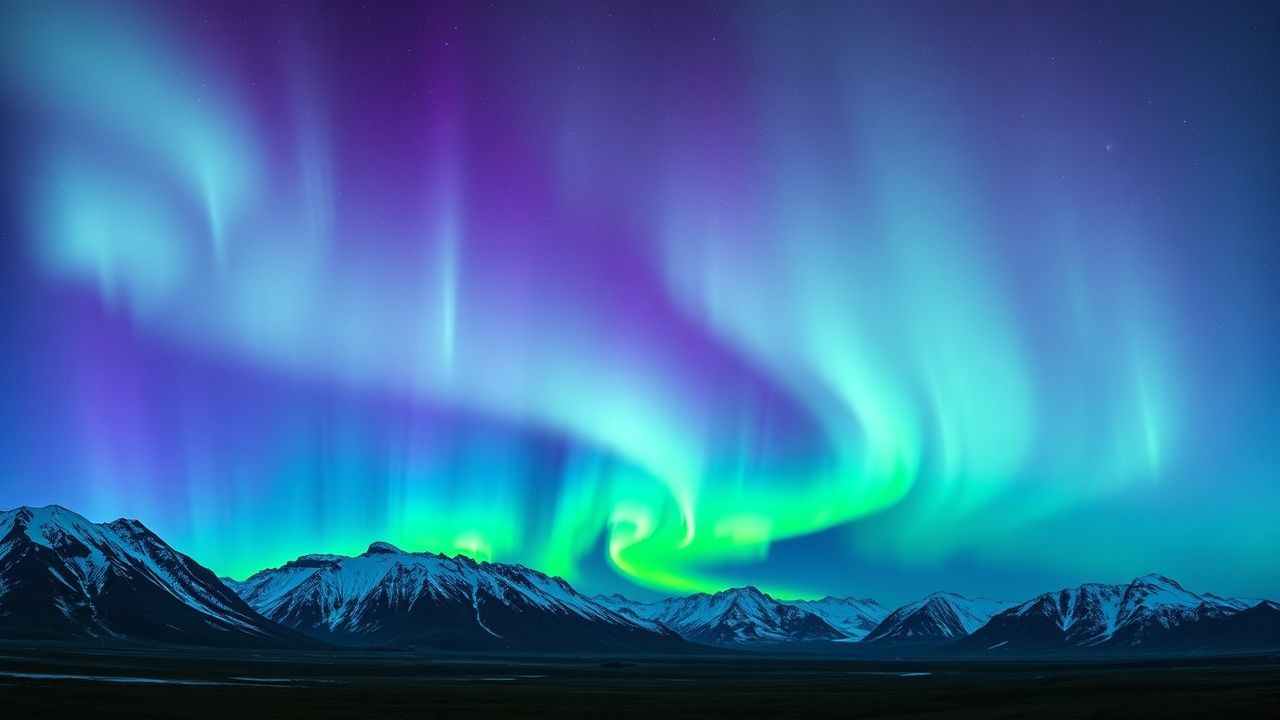 Cosmic Iceland Northern Lights