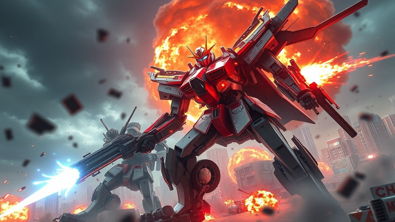 Vivid Mech Battle Giant