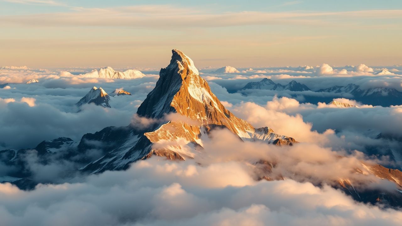 Enchanted Matterhorn Pyramid Peak Drama