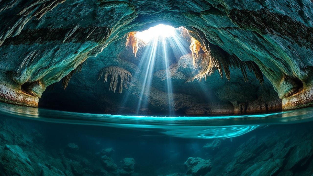 Majestic Mexico Cenote Clear Crystal