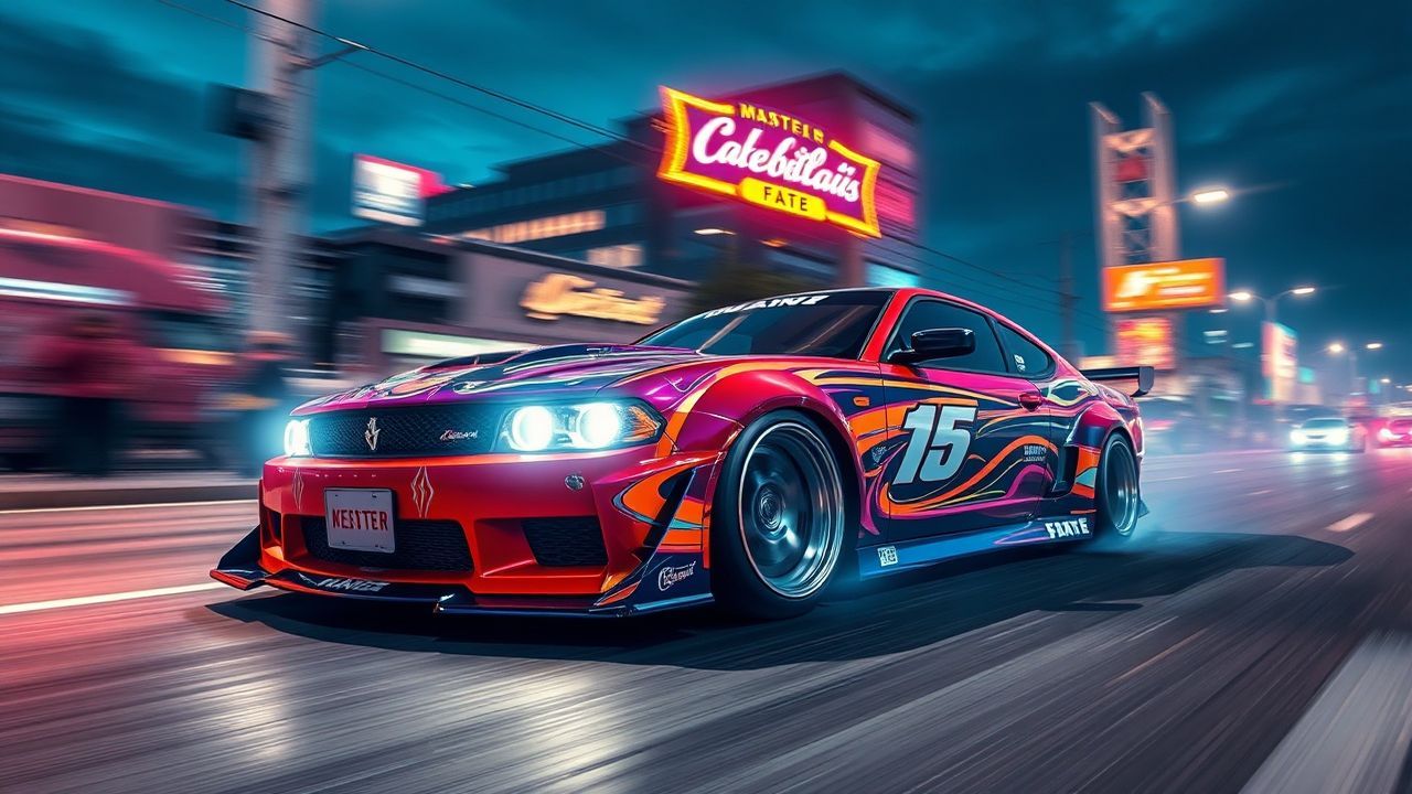 Serene Street Race Modified Neon Dreams