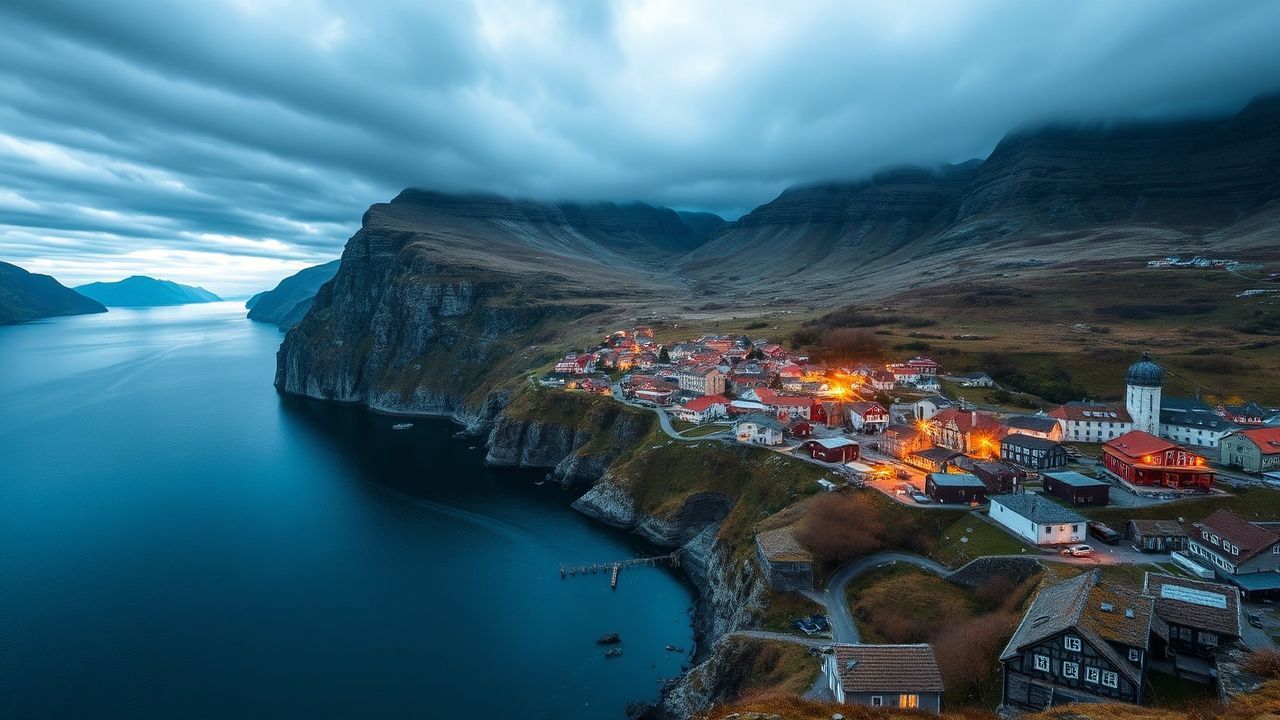 Splendid Norway Fjord Cliffs Drama
