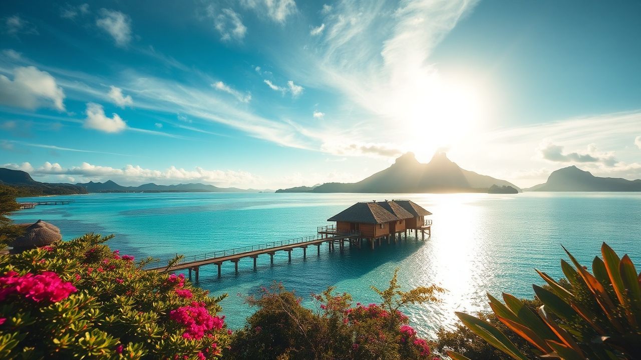 Lustrous Tahiti Overwater Bungalow