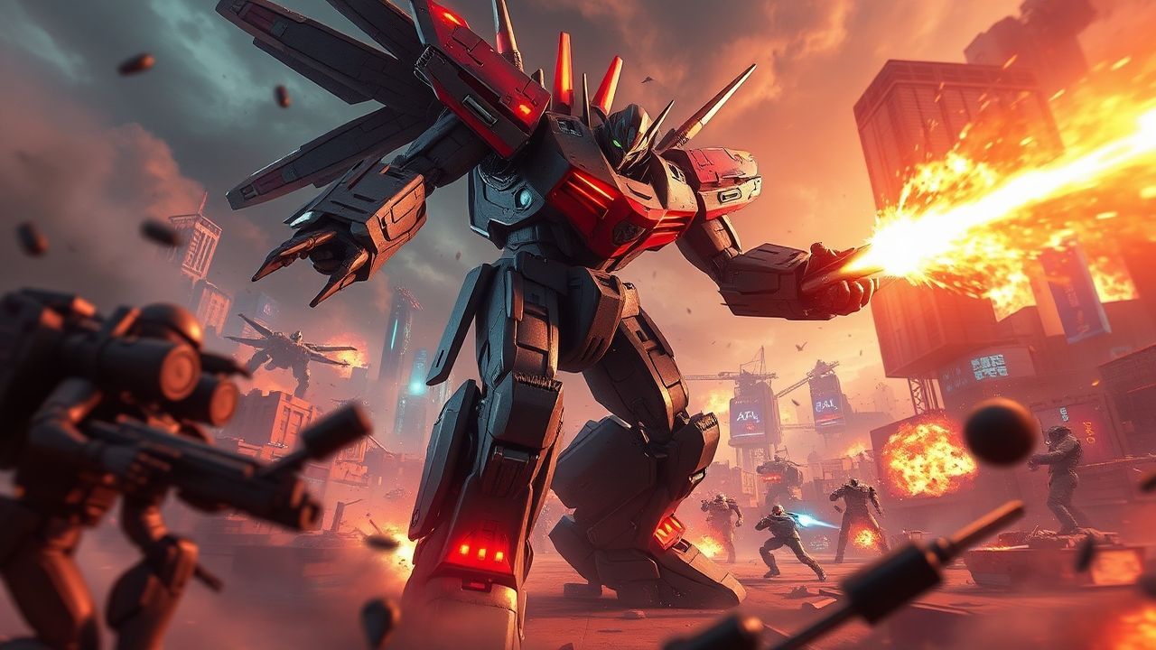 Alluring Mech Battle Giant