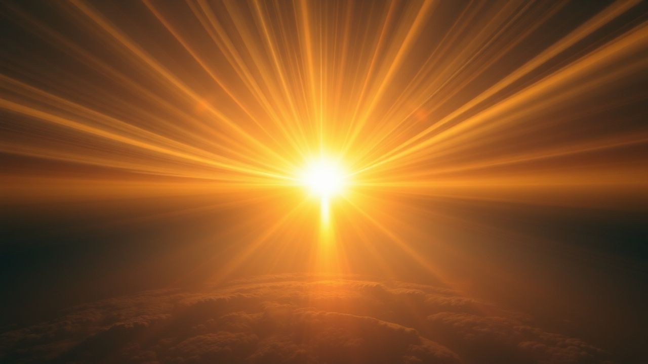 Dramatic Solar Flare Erupting