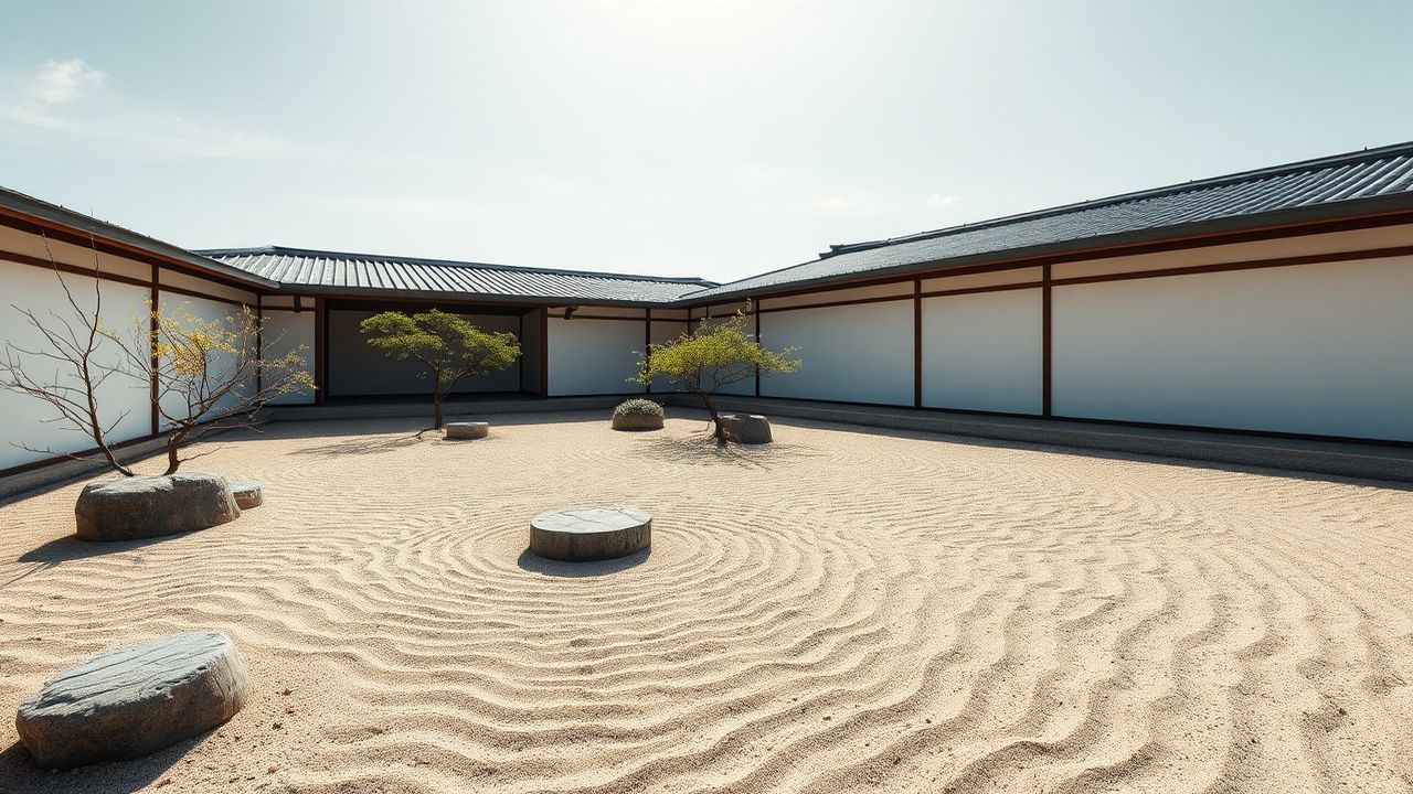 Sacred Japan Zen Garden Serenity