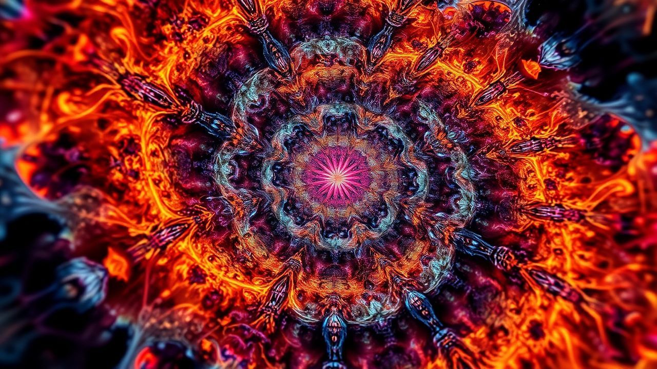 Celestial Fractal Zoom Infinite