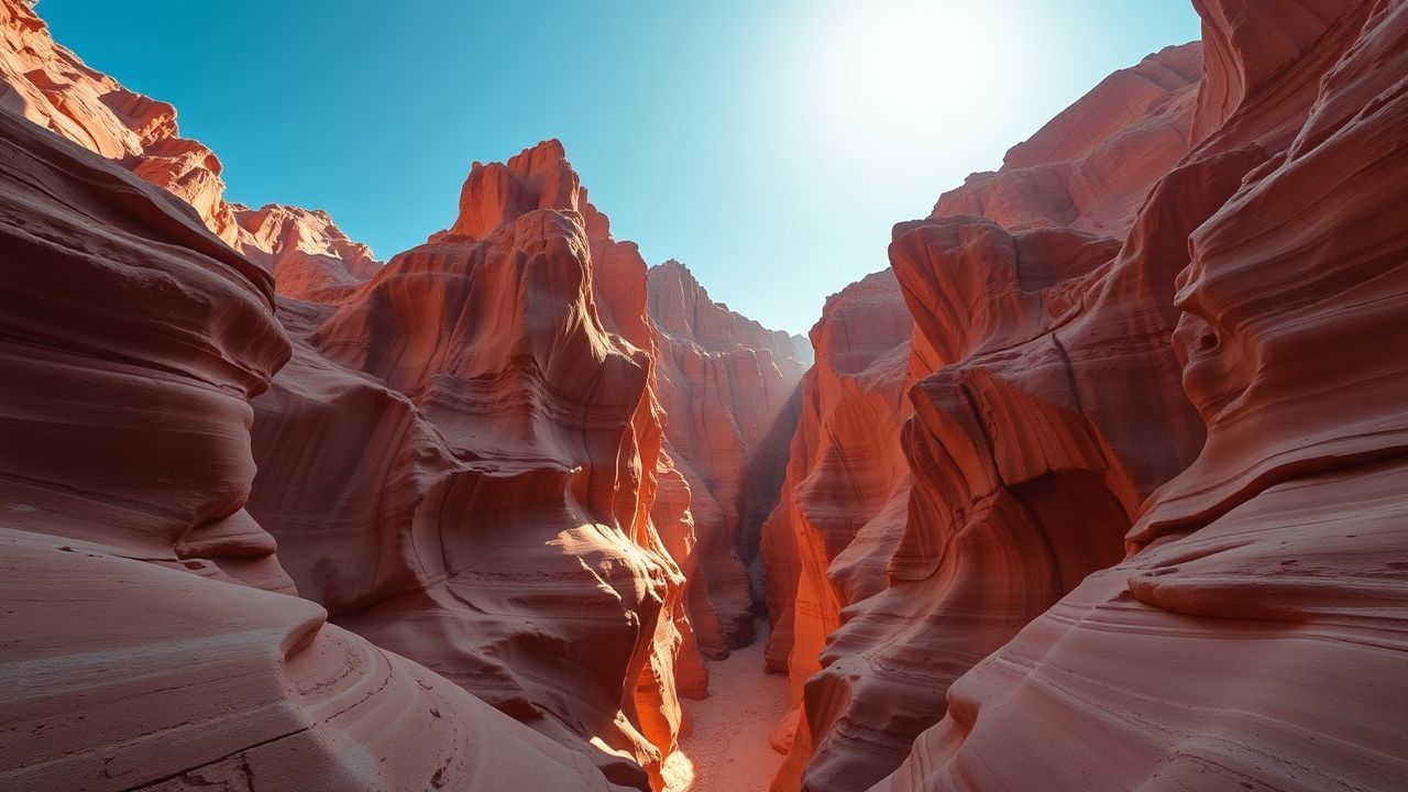 Infinite Slot Canyon Narrow Glow