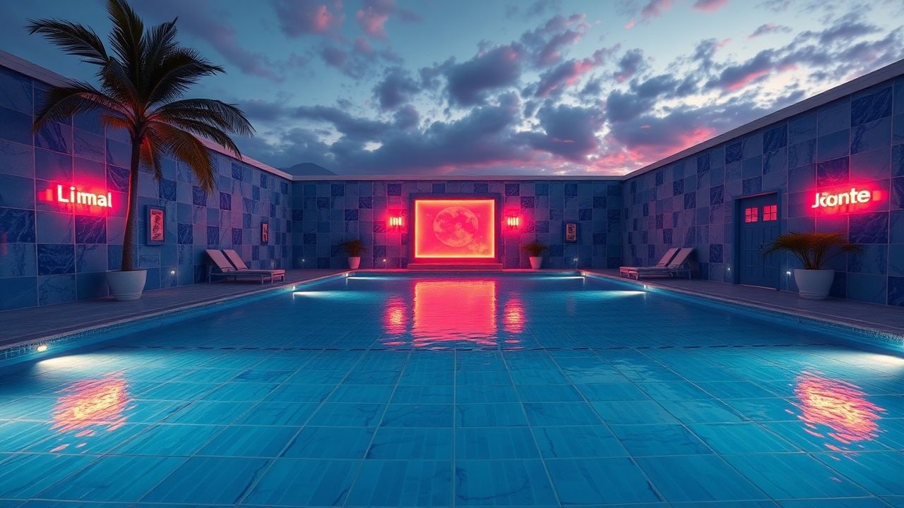 Majestic Liminal Pool Empty