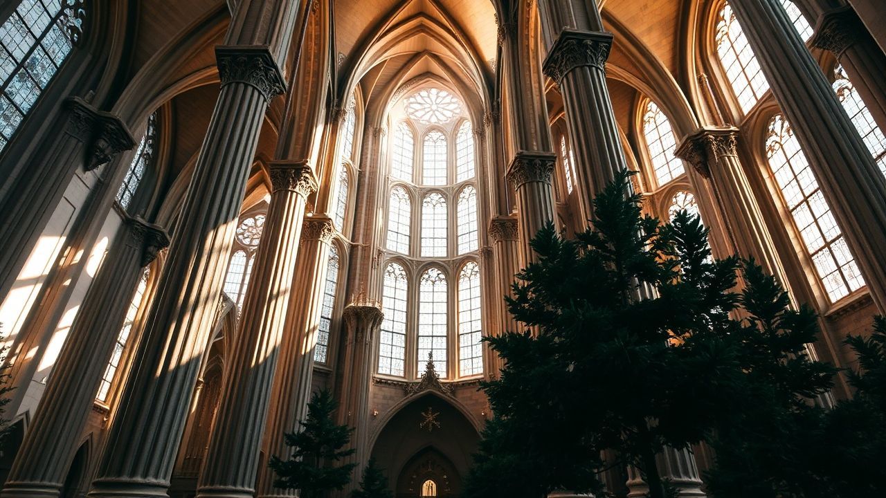 Mystical Sagrada Familia Interior