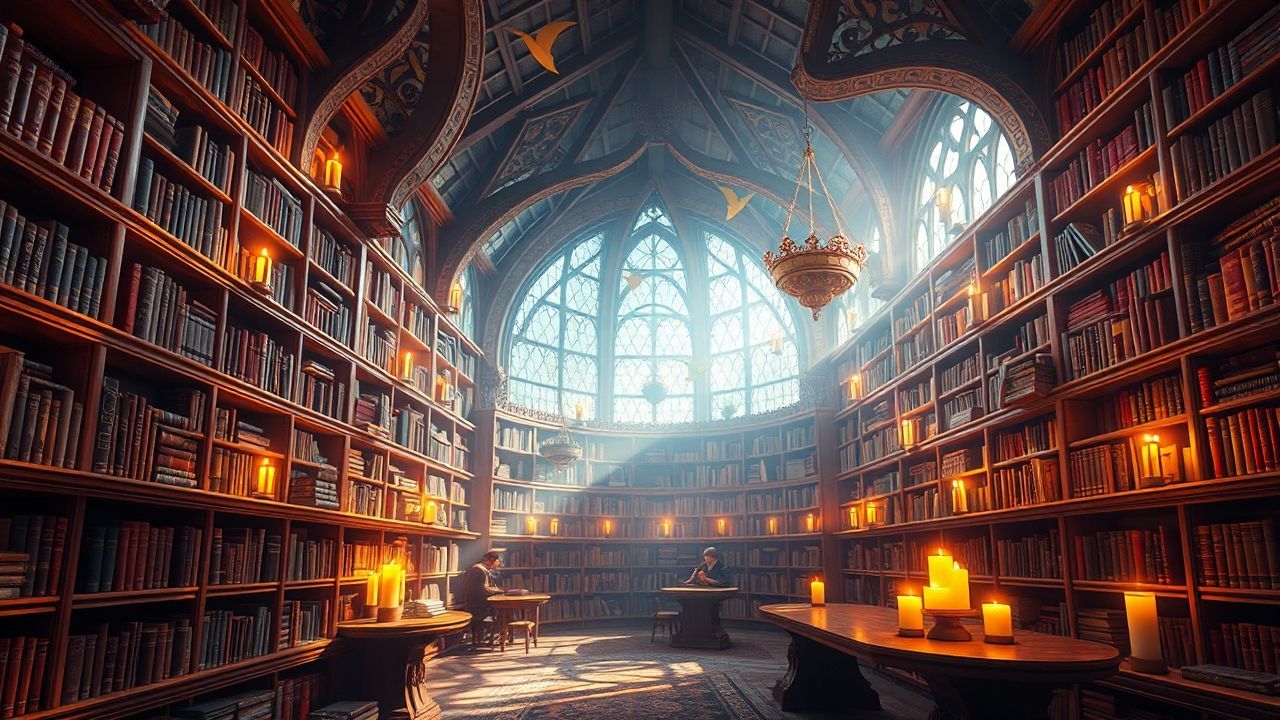 Haunting Enchanted Library Infinite