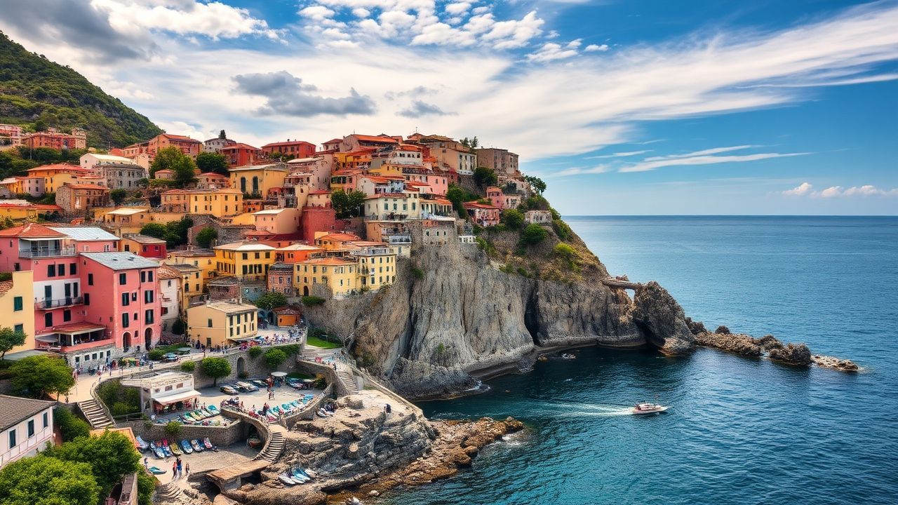 Towering Italy Cinque Terre