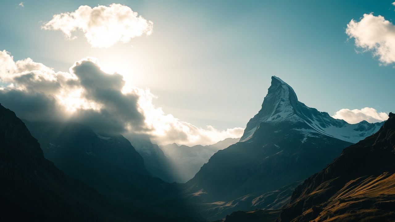 Arcane Matterhorn Pyramid Peak Drama