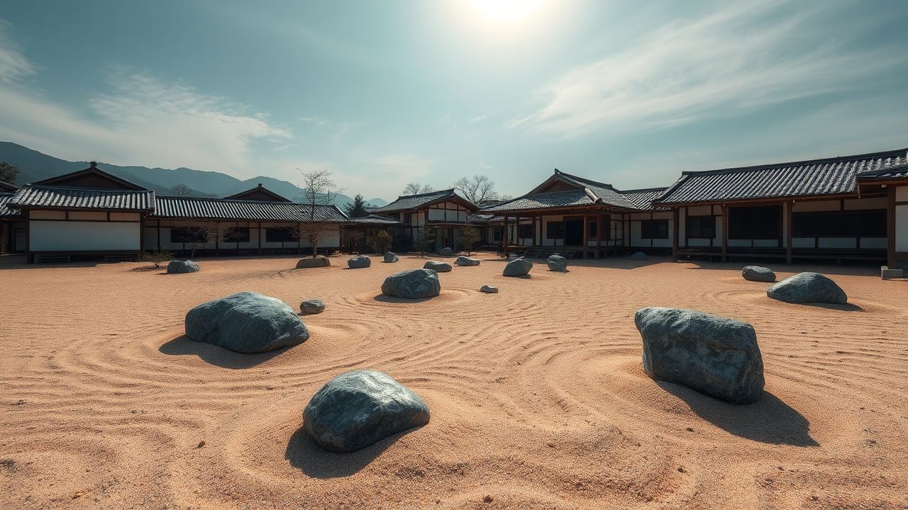 Vivid Japan Zen Garden Serenity