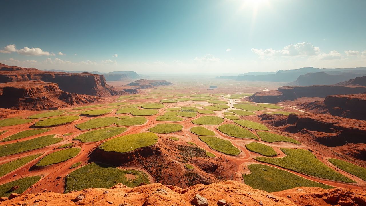 Galactic Mars Terraforming Green