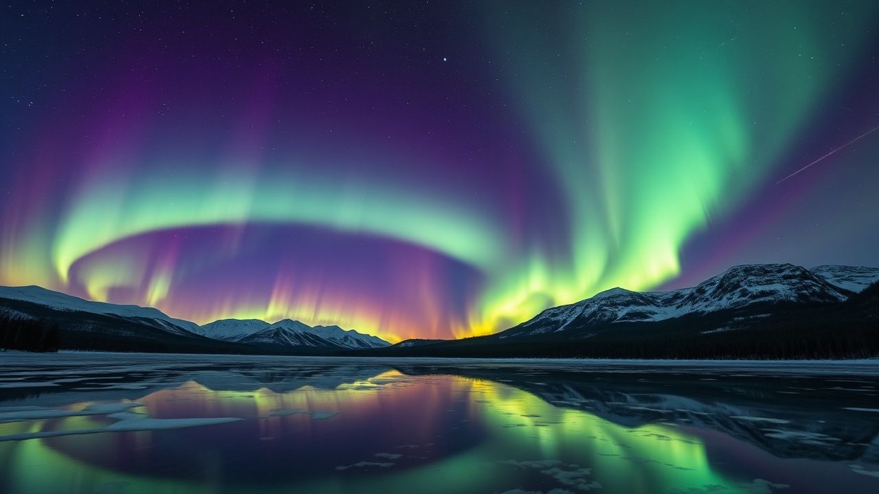 Exquisite Aurora Borealis Green Frozen