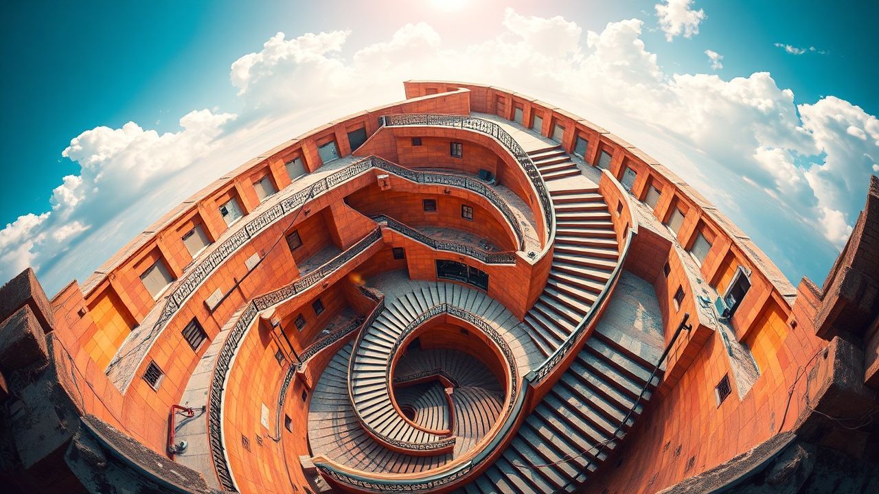 Ethereal Infinite Stairs Impossible