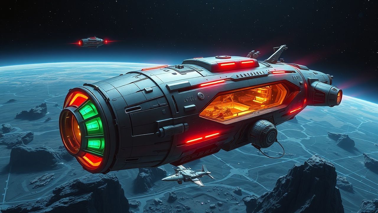 Celestial Bioship Organic Spacecraft