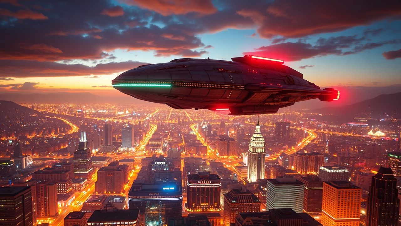 Dramatic Alien First Contact