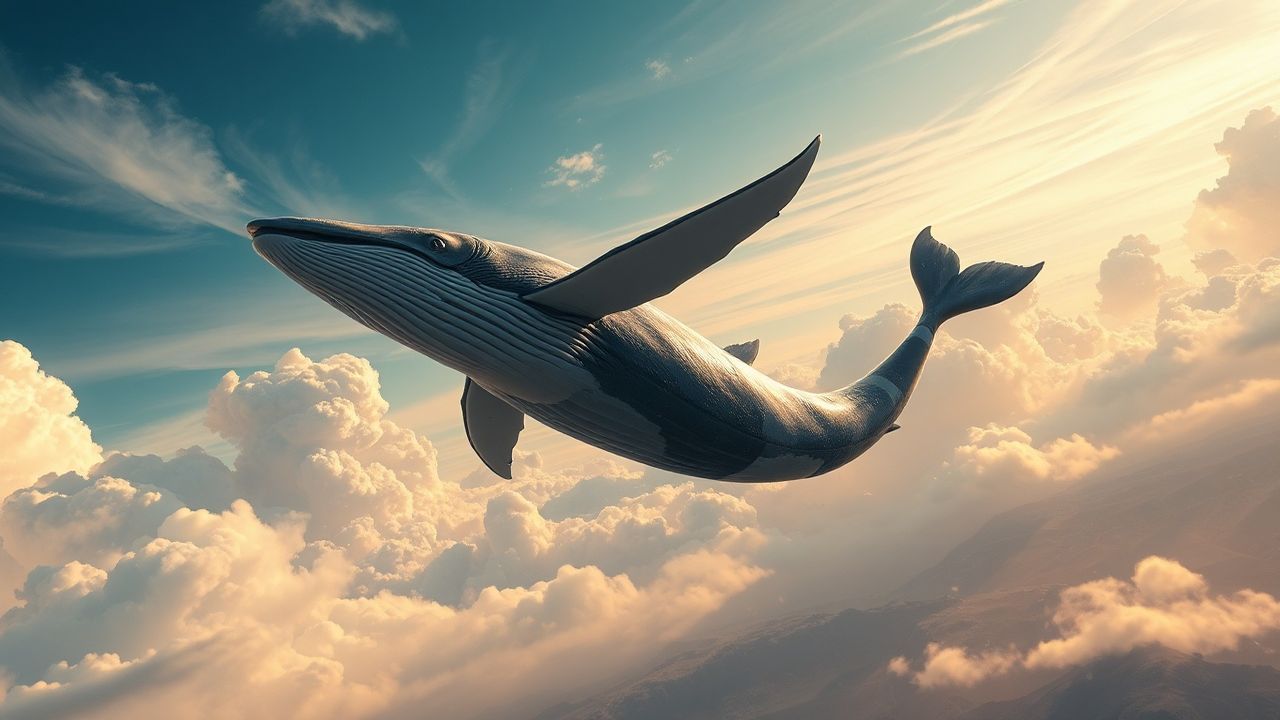 Lustrous Whale Flying City