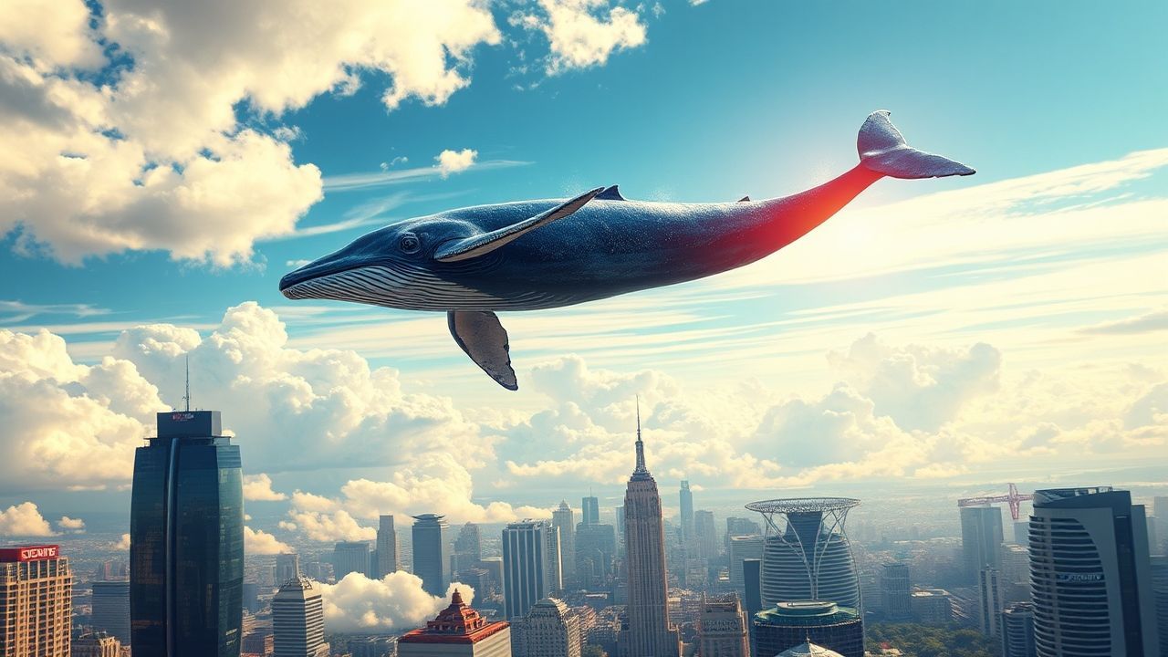 Celestial Whale Flying City