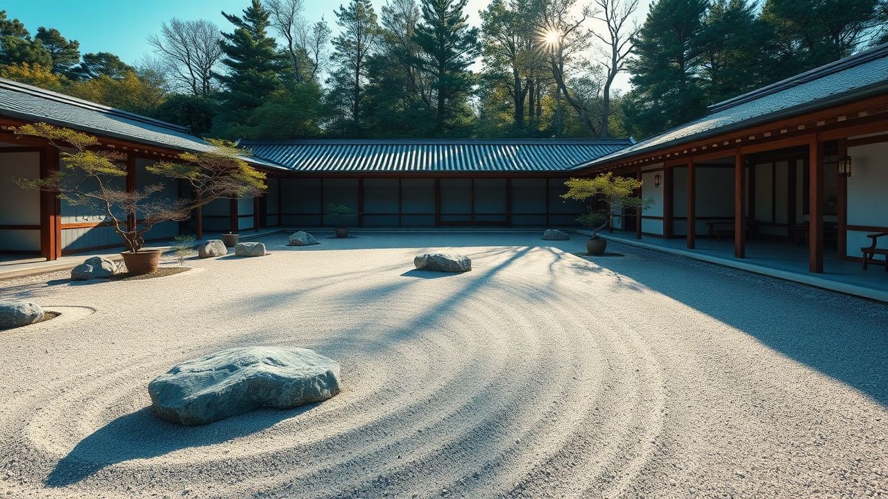 Exquisite Japan Zen Garden Serenity