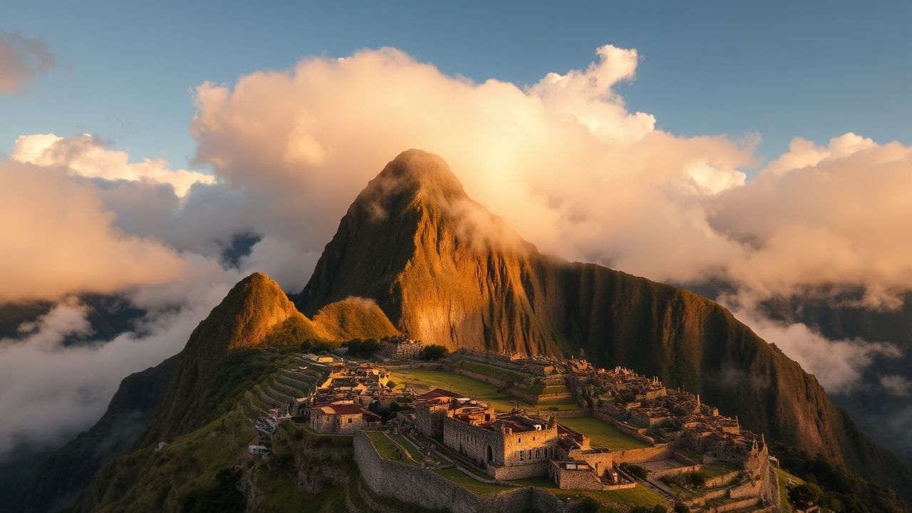 Mesmerizing Machu Picchu Picchu Clouds