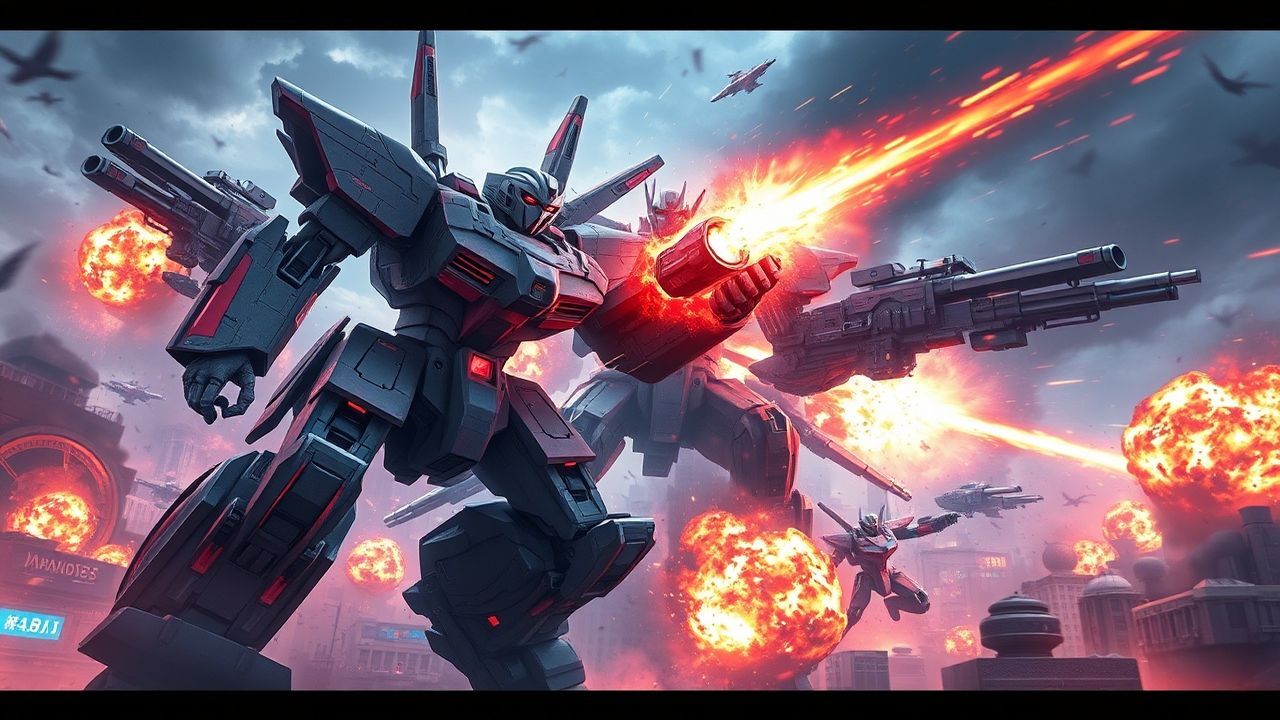 Vast Mech Battle Giant