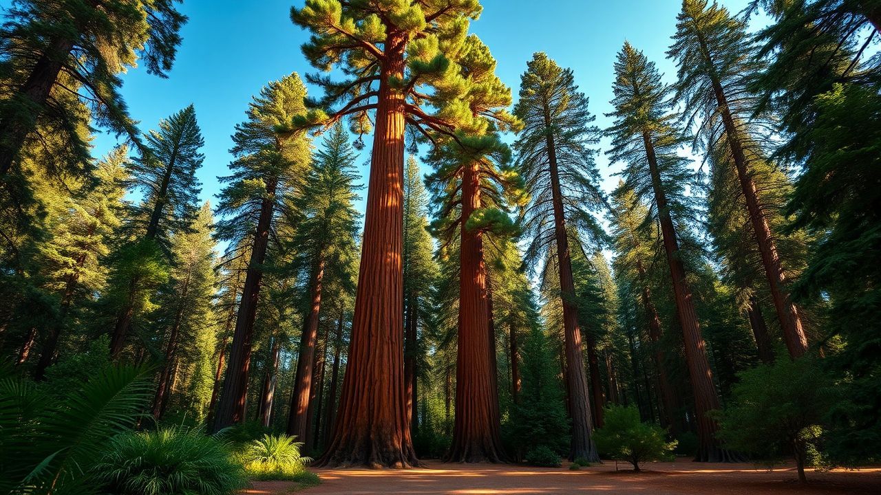 Wondrous Sequoia Grove Giant
