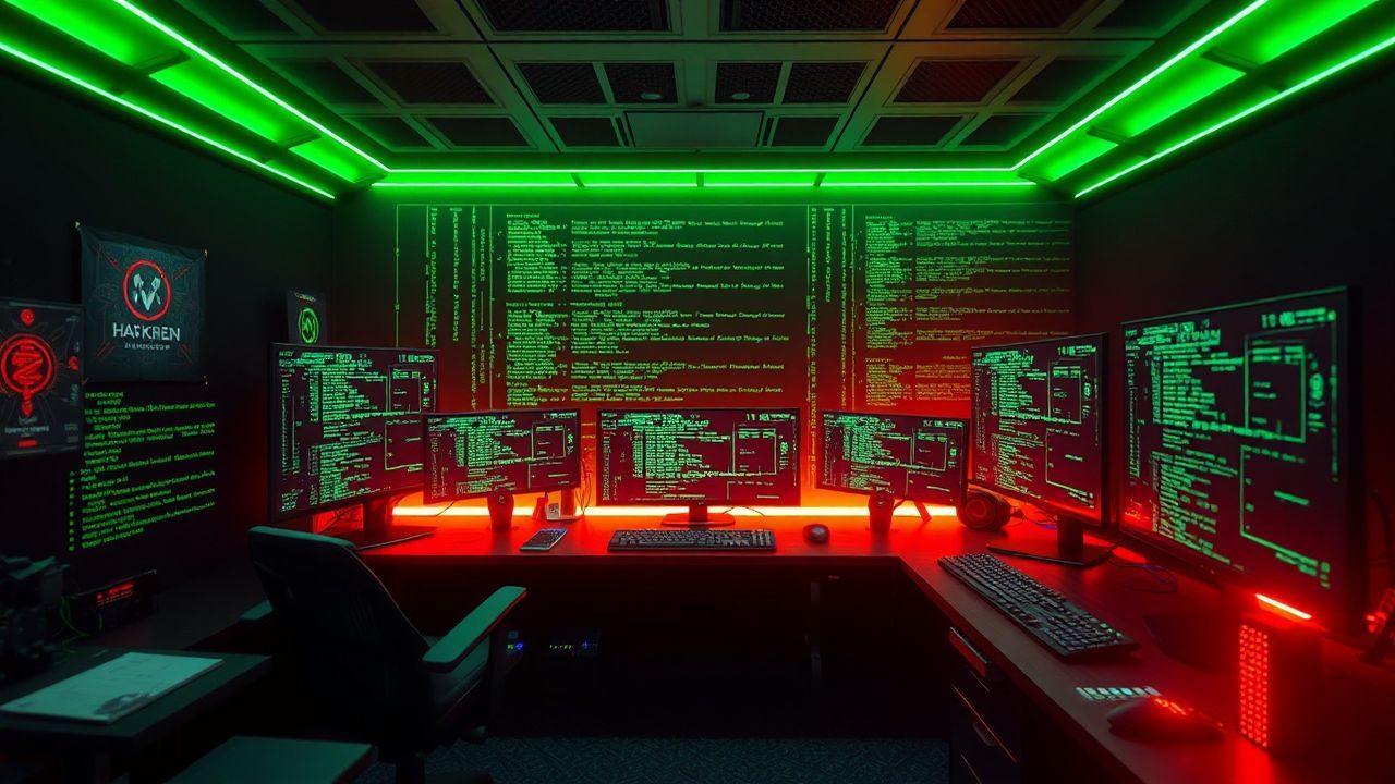 Exquisite Hacker Den Screens