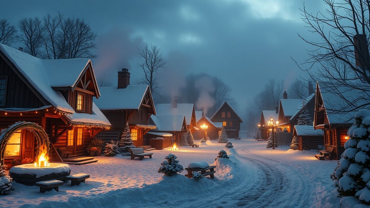 Wild Village First Cozy in Winter