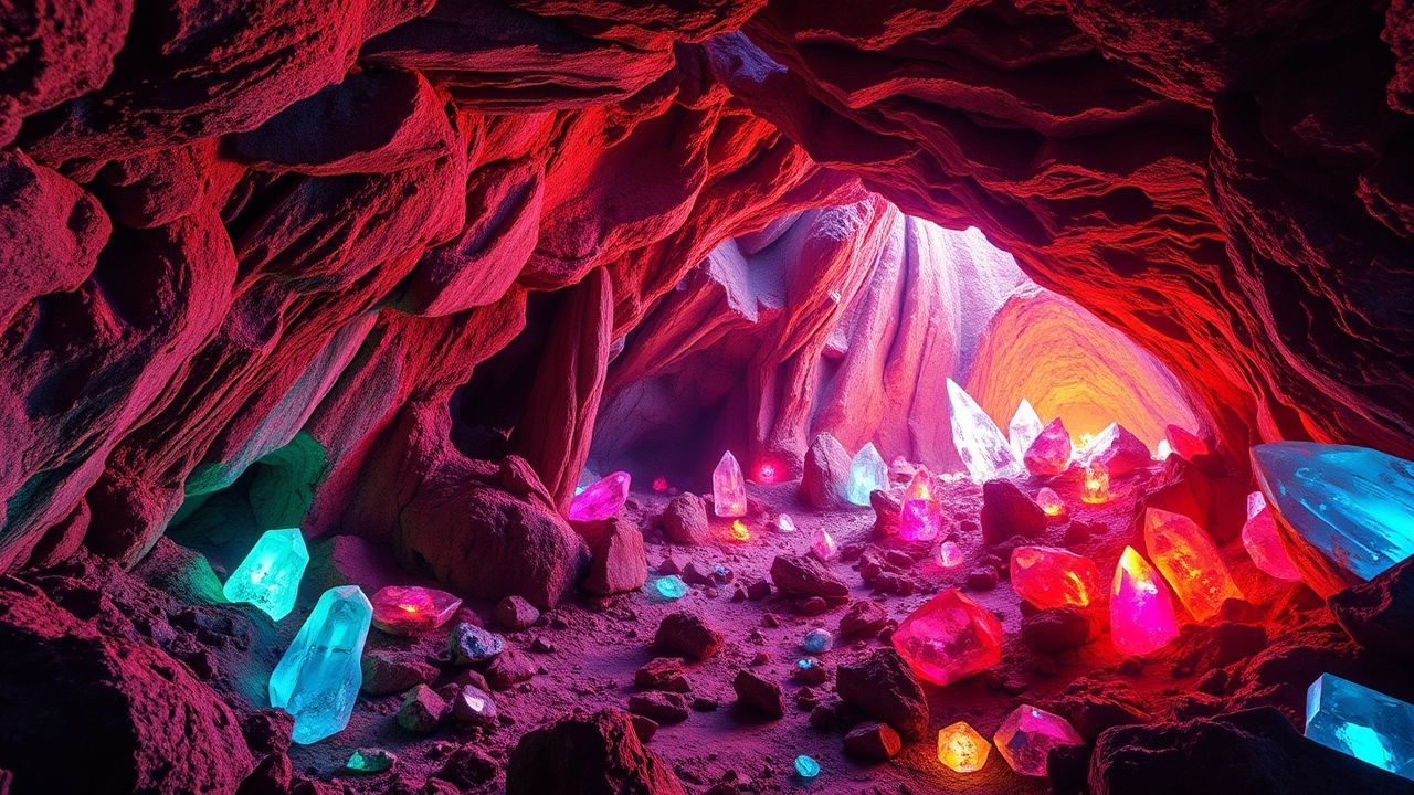 Phenomenal Cave Gems Formations Crystal