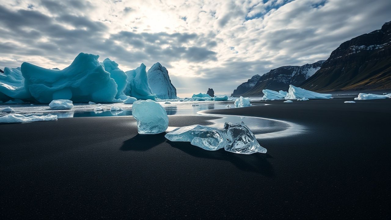 Immense Iceland Diamond Beach