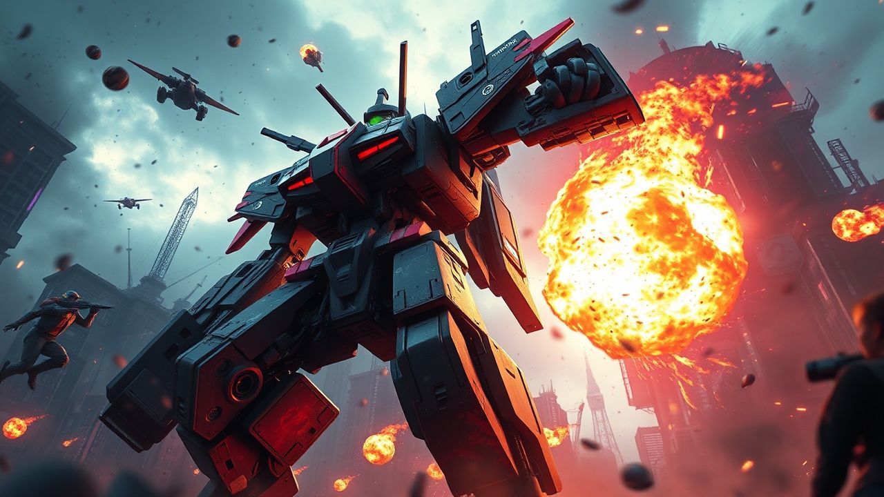 Splendid Mech Battle Giant