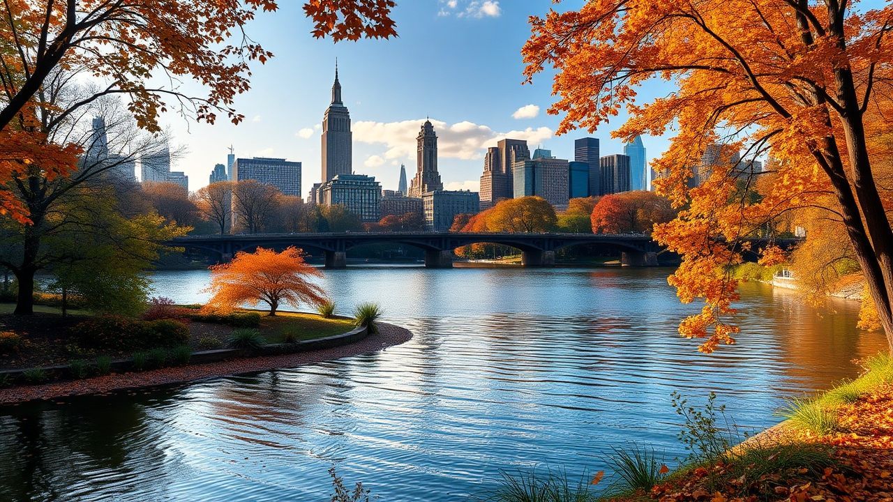 Awe-Inspiring Central Park Foliage in Autumn