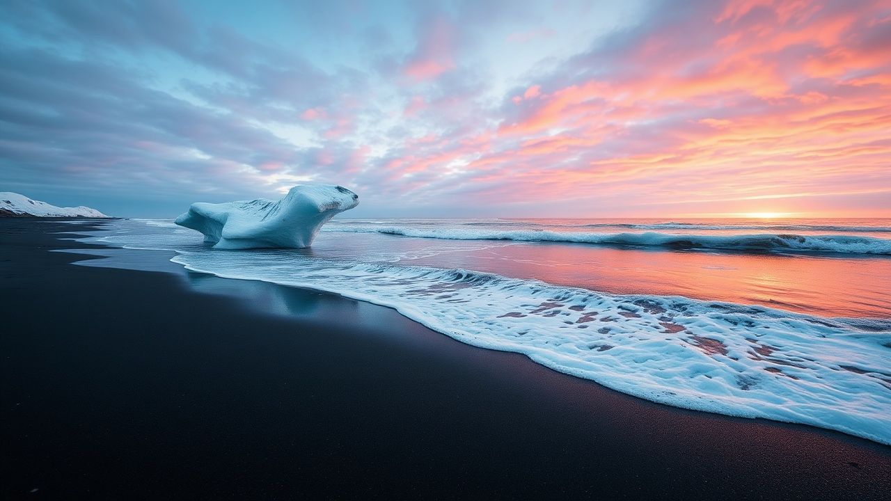Mystical Iceland Diamond Beach