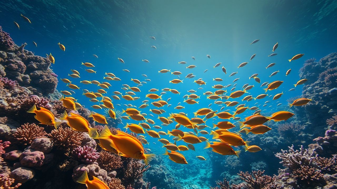 Crystal Coral Reef Vibrant