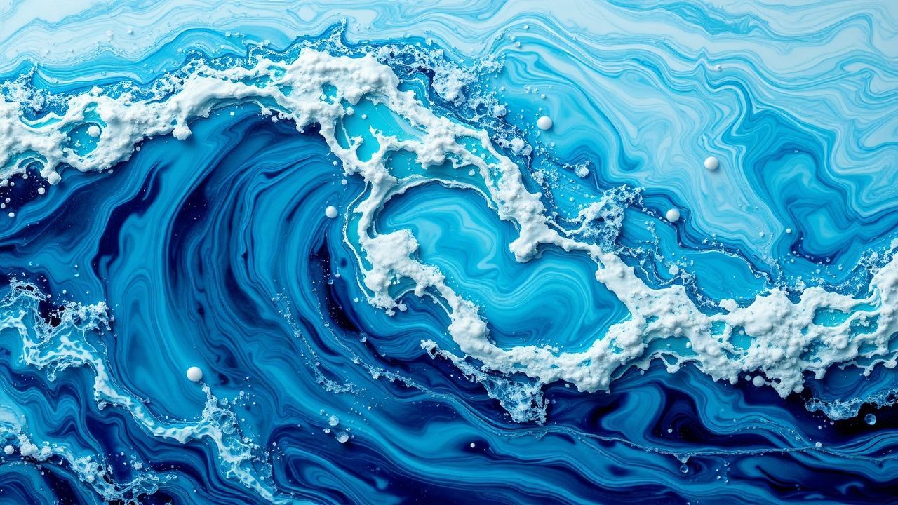 Majestic Resin Art Ocean