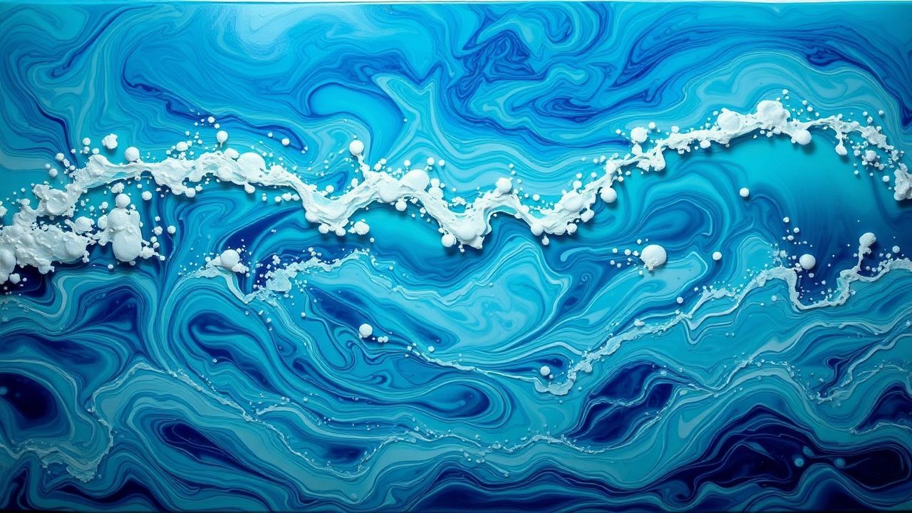 Immense Resin Art Ocean