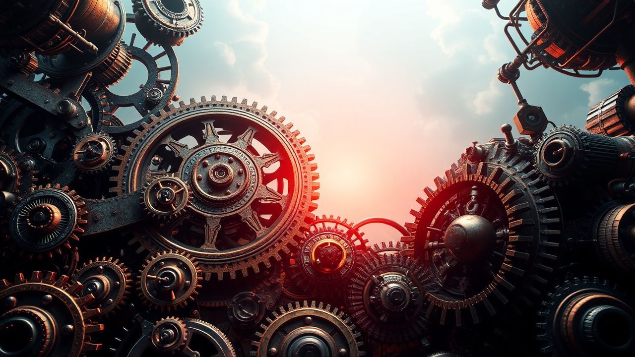 Extraordinary Clockwork Mechanism Gears