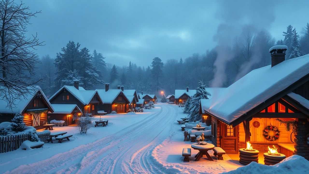 Brilliant Village First Cozy in Winter